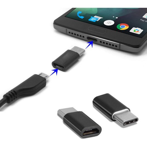 Tipo C a Micro USB adaptador convertidor - Micro USB hembra / C USB