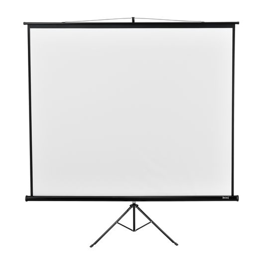 in.tec]® Pantalla Para Proyector Portable Con Trípode - 290 X 216 X 65 Cm -  Ajustable - Para Hd Y 3d - Tela De Proyección - Blanco Y Negro con Ofertas  en Carrefour