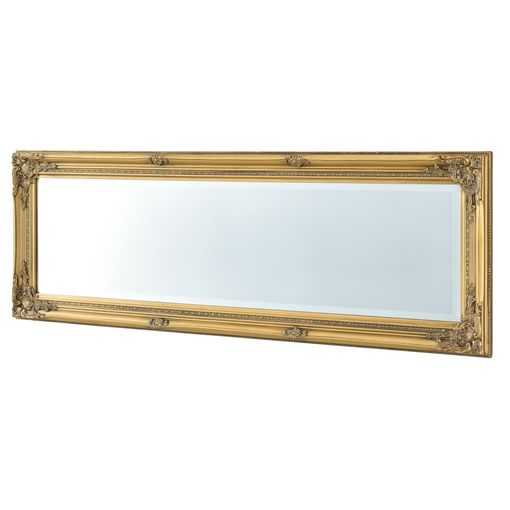 Espejo De Pared Livorno Cuerpo Entero De Eucalipto 132 X 42 X 3,5 Cm -  Dorado [en.casa] con Ofertas en Carrefour