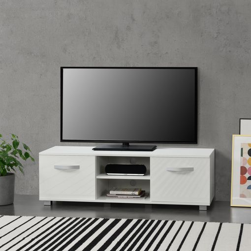 Mueble de TV para el salón con estantes