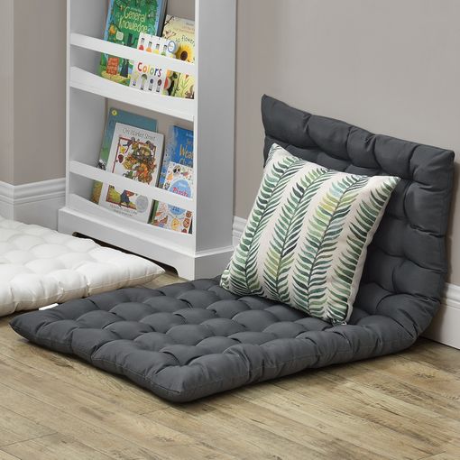 Cojín De Suelo - 120 X 60 Cm - Para Uso En Interiores - Cojín De Asiento -  Chillout - Zen - 100% Poliéster - Lavable A 30° - Multiusos - Meditación -  Gris Oscuro [en.casa]® con Ofertas en Carrefour