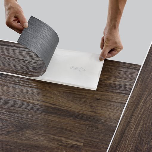 Suelo vinílico adhesivo PVC tarima de placas de vinilo parquet