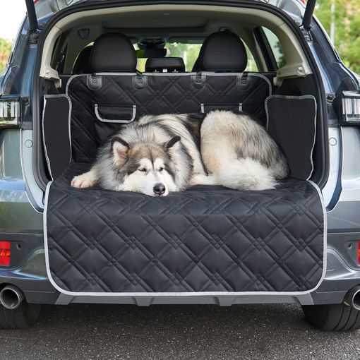 Cubre Asientos De Coche Para Perro Wolverhampton 100% Poliéster 185 X 171  Cm Negro [en.casa] con Ofertas en Carrefour