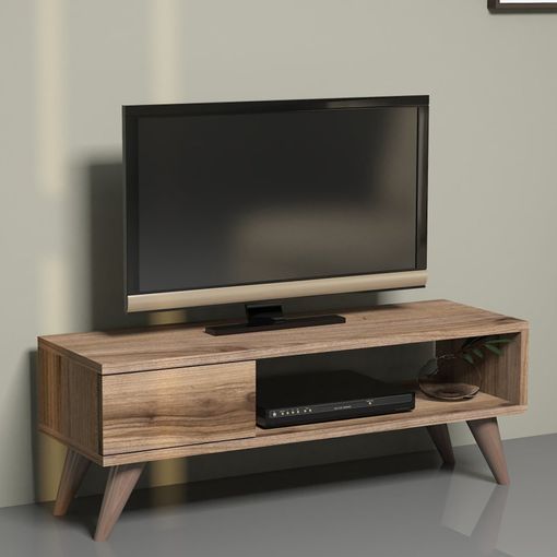 Mueble TV suspendido Lapinlahti Aglomerado 180x32x30 cm roble