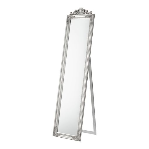 Espejo De Pared Ordona Redondo Aluminio Tamaño Ø 60 Cm - Blanco Mate  [en.casa] con Ofertas en Carrefour