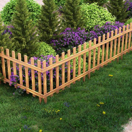 Valla de madera para jardín terraza 120x180cm