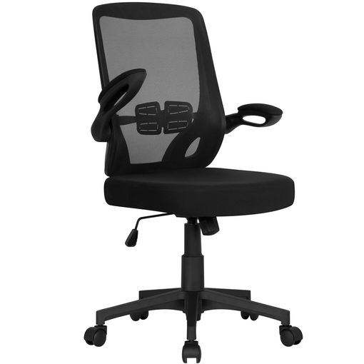 Silla De Escritorio Ergonomica Con Ruedas Y Reposabrazos 60x58x100cm - Azul  con Ofertas en Carrefour