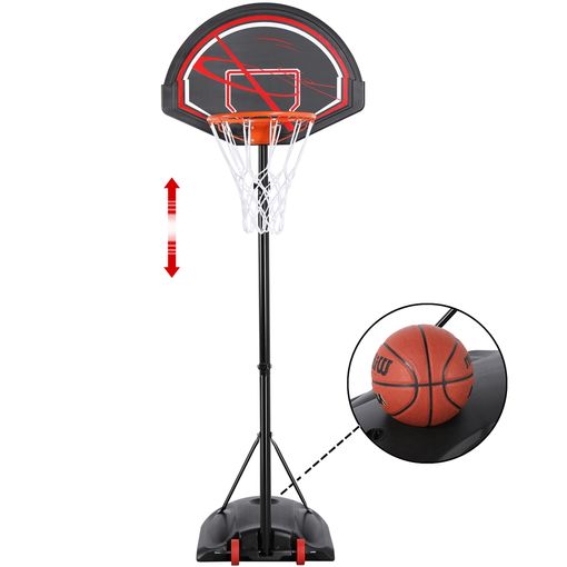 Canasta Baloncesto Móvil Ajustable 217-277 Cm Aro De Baloncesto con Ofertas  en Carrefour