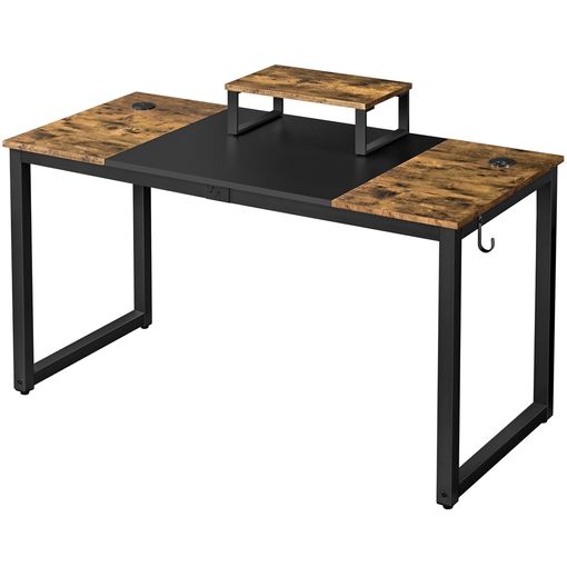 Mesa Escritorio Industrial Para Oficina 140x60x89cm Marrón con Ofertas en  Carrefour