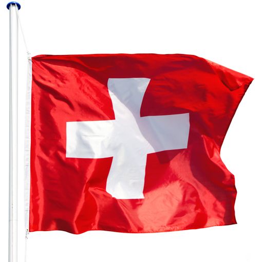 Mástil De Bandera De Aluminio - Suiza