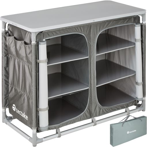 Cocina De Camping 97x47,5x78cm - Gris con Ofertas en Carrefour