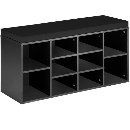 Zapatero Metálico Negro Con 3 Baldas 44x62,5x19cm 7house con Ofertas en  Carrefour