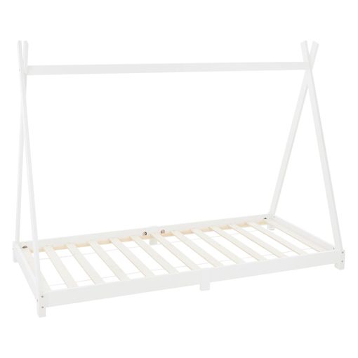 Cama Infantil Vimpeli Tipi Indio Bambú 90 X 200 Cm - Madera Natural  [en.casa] con Ofertas en Carrefour