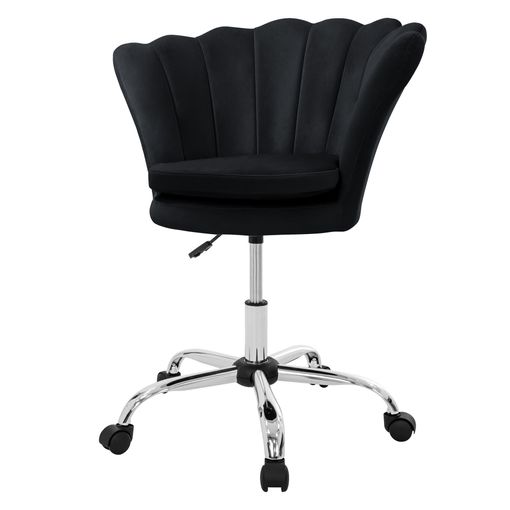 Silla De Oficina Ergonomica Silla De Trabajo Con Ruedas Blanca con Ofertas  en Carrefour