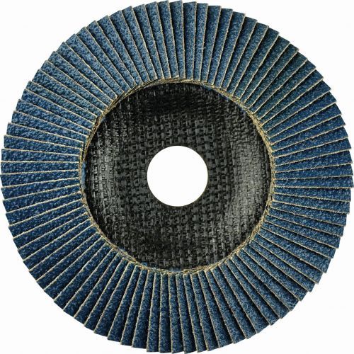 Disco De Láminas Abrasivo Zirconio Zircon Jumbo De 115 Mm Grano 40 Y Base Abombada Dronco 5231364100