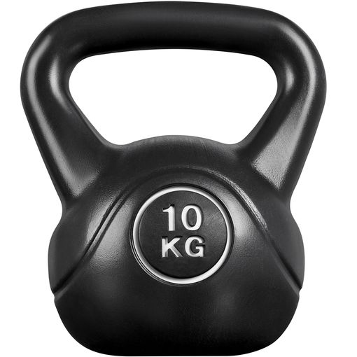 Pesa Rusa De 10 Kg Kettlebell Color Negro