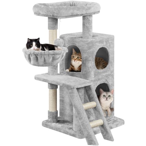 Árbol Rascador Para Gatos Torre Escalador De Sisal Azul Y Beige con Ofertas  en Carrefour