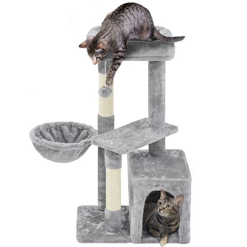 Árbol Rascador Para Gatos Torre Escalador De Sisal Para 1-3 Gatos con  Ofertas en Carrefour