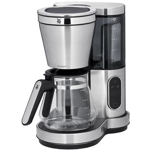 Cafetera Programable, con Jarra de Vidrio de 12 Tazas Acero Inoxidable,  negro 