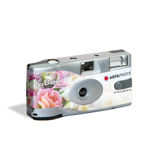 Agfa Photo 601025 - Lebox Cámara Desechable Para Bodas, 27 Fotos, Objetivo  Óptico De 31 Mm - Gris con Ofertas en Carrefour