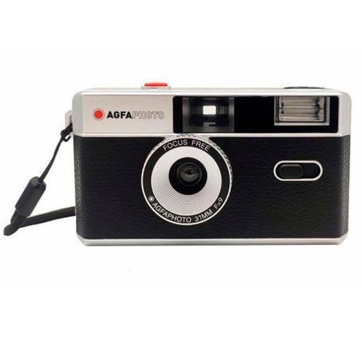 Agfa Analógica Vintage 35mm Foto Kamera Negro : : Electrónica