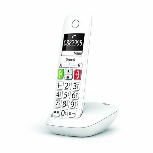 Gigaset E290 Teléfono Dect/analógico Blanco Identificador De Llamadas con  Ofertas en Carrefour