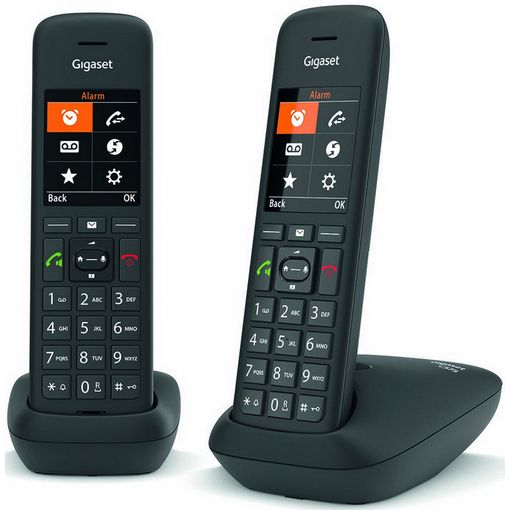 Gigaset Teléfono Inalámbrico Duo Dect Negro Con Contestador Automático -  C575aduo con Ofertas en Carrefour