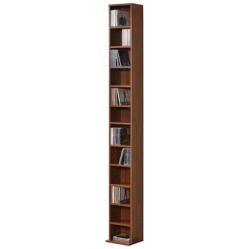 Librería Aneby - 159 X 80 X 23,5 Cm - Estante Para Cds Y Libros