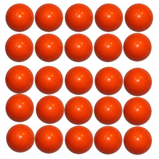 Bola Futbolin Resina Color Naranja Brillo 35g 34mm 25 Unidades con Ofertas  en Carrefour