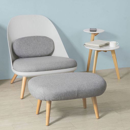 Sillón Lounche con reposapiés