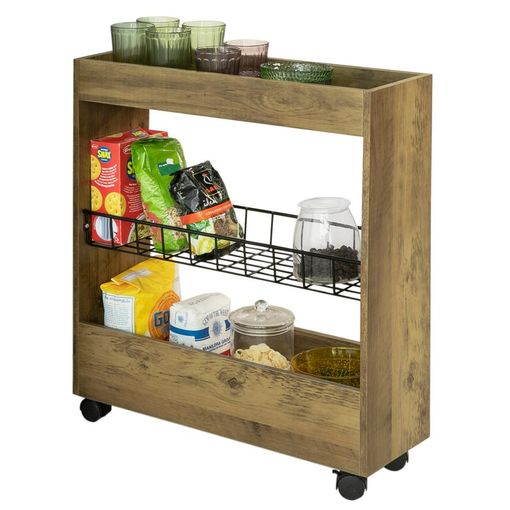 Carrito De Cocina Móvil Madera con Ofertas en Carrefour