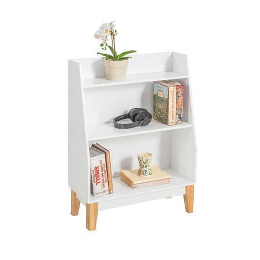 Sobuy Kmb47-w Librería Infantil Para Niños Con 3 Estantes Estantería Estándar Infantil 60 X 25 X 80 Cm Es con Ofertas Carrefour | Ofertas Carrefour Online