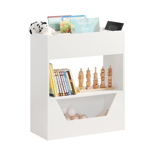 Sobuy Kmb31-w Estantería Infantil De Juguetes Y Libros Estantería Para  Niños Con Cajón 63x39x95 Cm Blanco Es con Ofertas en Carrefour