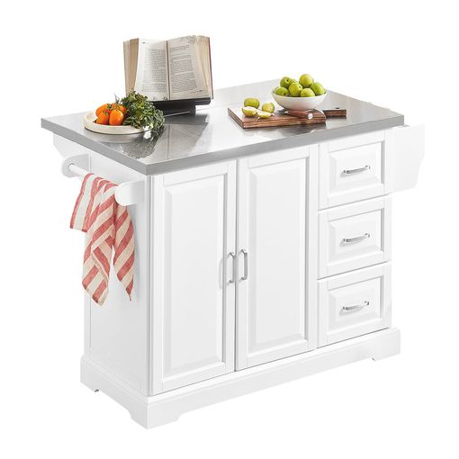 Sobuy Fsb36-hg Aparador De Almacenamiento Con Encimera Extensible Isla De Cocina  Armario De Cocina Múltiple 110 X 97 X 68 Cm Es con Ofertas en Carrefour