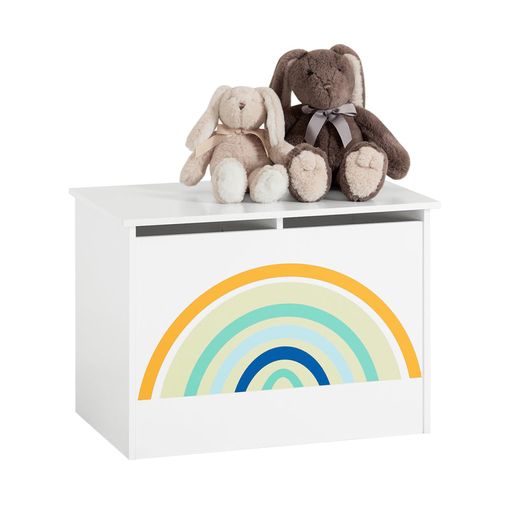 Organizador De Juguetes Multifuncional Infantil Baúl Almacenaje Para  Juguetes Con Tapa De Madera Blanco 89 X 38 X 43 Cm Kmb59-w Sobuy Es con  Ofertas en Carrefour