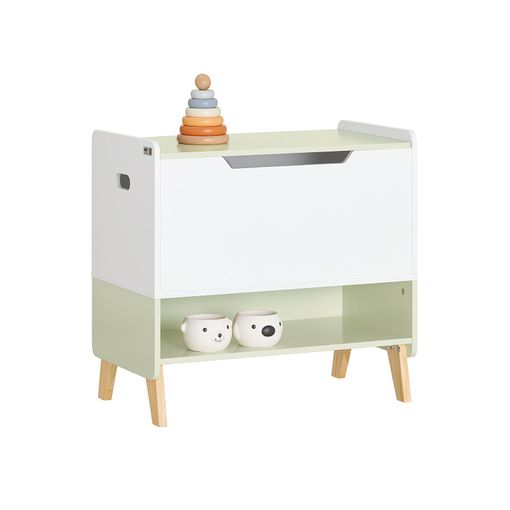 Organizador De Juguetes Multifuncional Infantil Baúl Almacenaje Para  Juguetes Con Tapa De Madera Blanco 89 X 38 X 43 Cm Kmb59-w Sobuy Es con  Ofertas en Carrefour