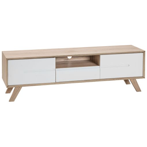 Mueble TV marrón/blanco FORESTER 