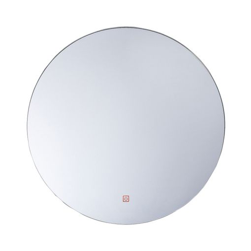 Espejo De Pared Led De Vidrio Plateado 49 X 80 Cm Maquillaje Semi Tocador  Bezons - Plateado con Ofertas en Carrefour