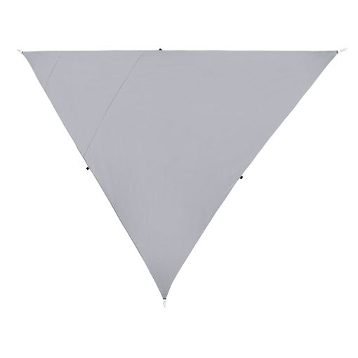 Toldo Vela Cuadrado Impermeable Gris, Poliéster 3,6 X 3,6 M, Gris 165 Gr/m2  Uv Para Jardin con Ofertas en Carrefour