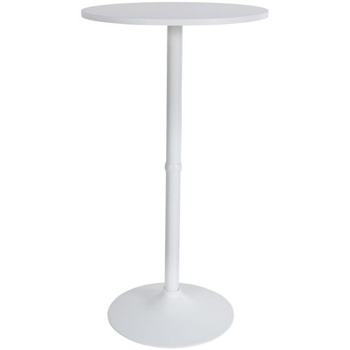 Mesa Alta de bar Tablero Melamina redondo 60 cm