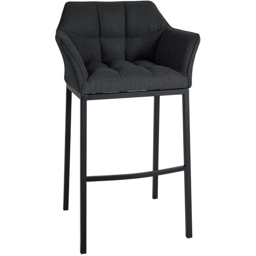 Taburete Plegable CARREFOUR HOME 30x30x45 cm - Negro