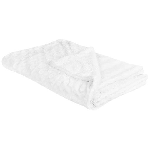 Manta De Poliéster Blanco Crema 150 X 200 Cm Colcha Cubrecama Suave  Kandilli - Blanco con Ofertas en Carrefour