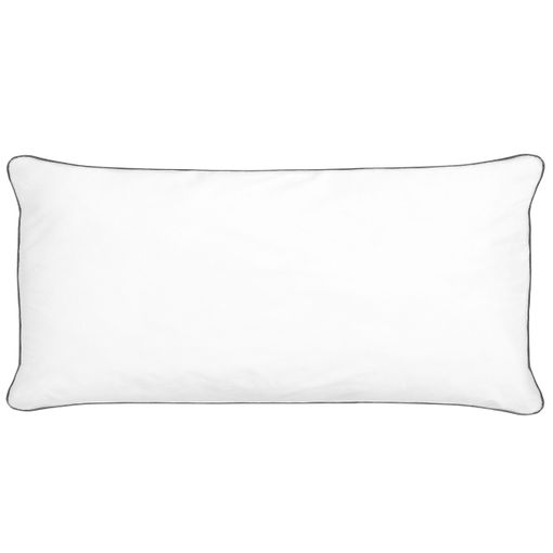 Almohada De Algodón Japara Blanco Plateado 40 X 80 Cm Relleno Poliéster  Ribete Pelister - Blanco con Ofertas en Carrefour