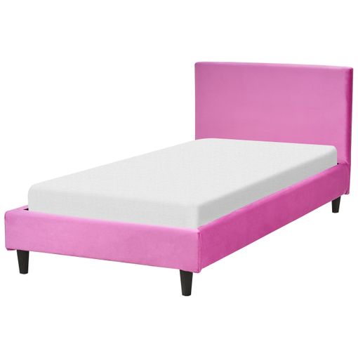 CAMA MODERNA TAPIZADA CON PATAS METÁLICAS - Stylo Home