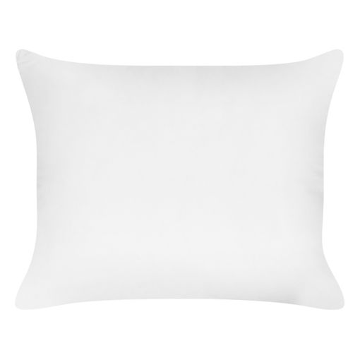 Almohada Cojín Para Dormitorio Rectangular 50 X 60 Cm Algodón De Japara  Funda Lyocell Relleno De Poliéster Perfil Bajo Blanco Triglav - Blanco con  Ofertas en Carrefour