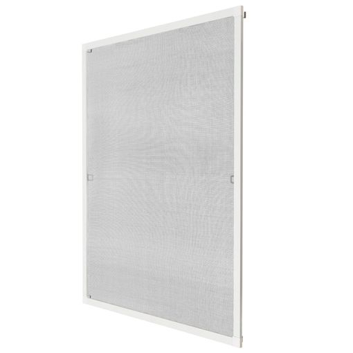 ECD Germany Mosquitera Enrollable para Ventana Color Marco Blanco