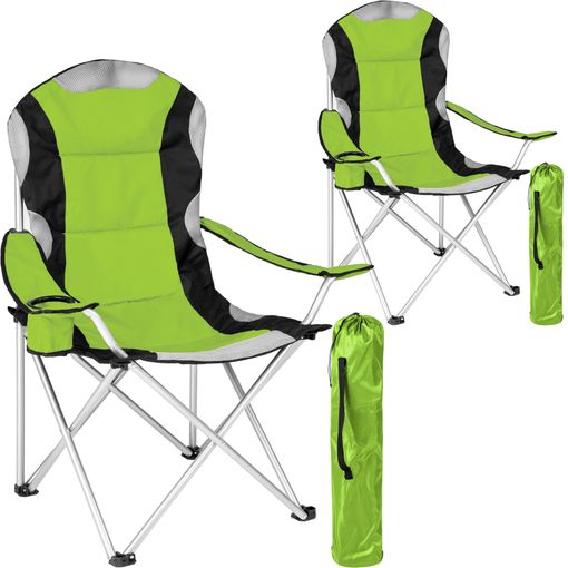 Silla de camping plegable - Verde - THE SECRET HOME