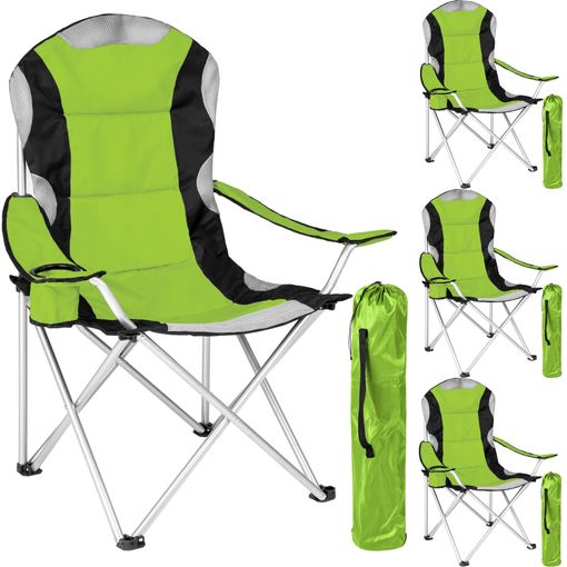 Silla De Camping Acolchada - Verde con Ofertas en Carrefour