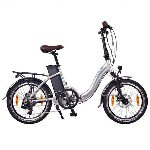 Ncm Bicicleta Eléctrica Plegable, Batería 36v 15ah 540wh, De Plata con Ofertas en Carrefour | Ofertas Carrefour Online