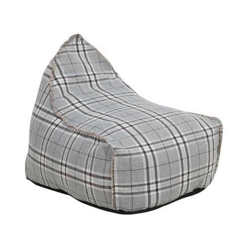 Puff Sillón Con Relleno - Gris con Ofertas en Carrefour